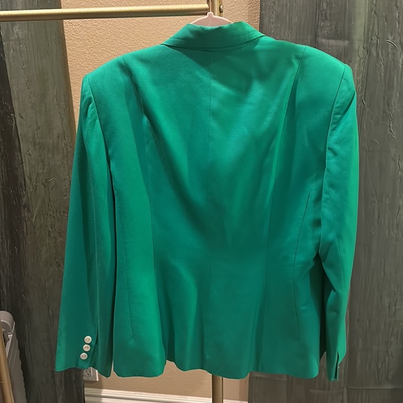Evan-Picone Bright Green Blazer - Picture 4 of 4
